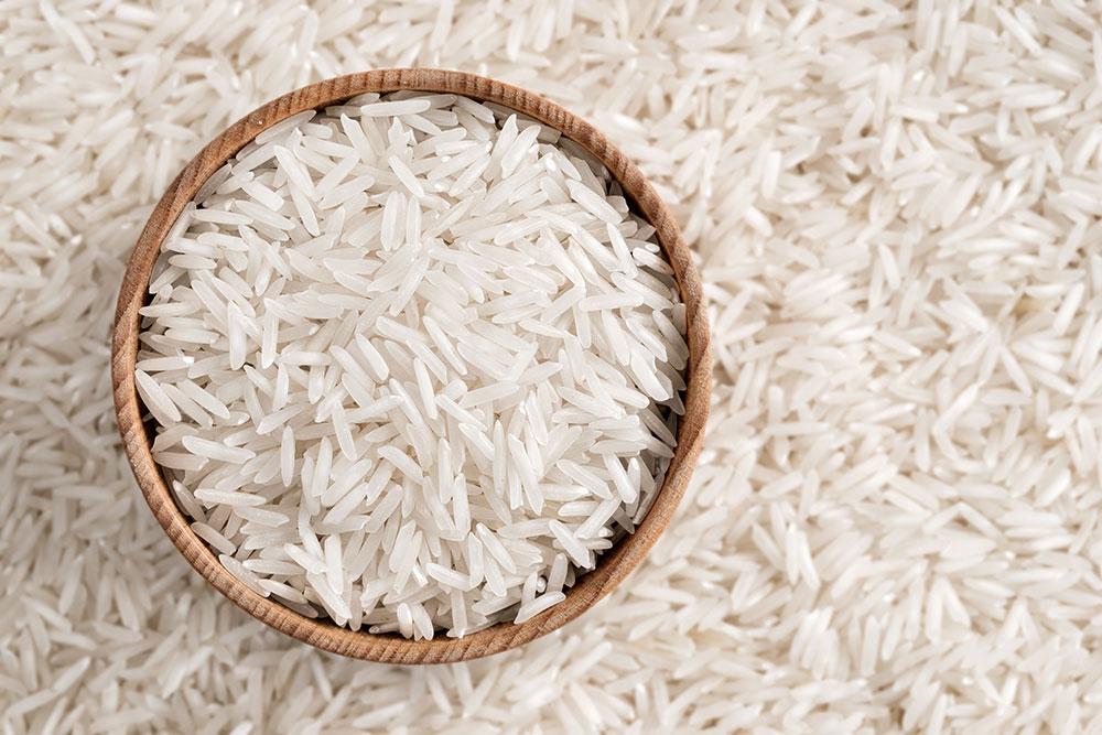 Storage Basmati rice